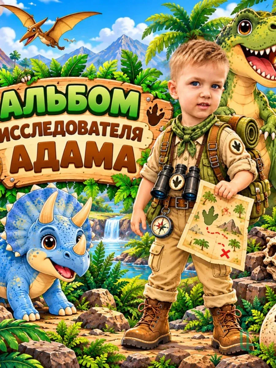 Книжка кукла-липучка