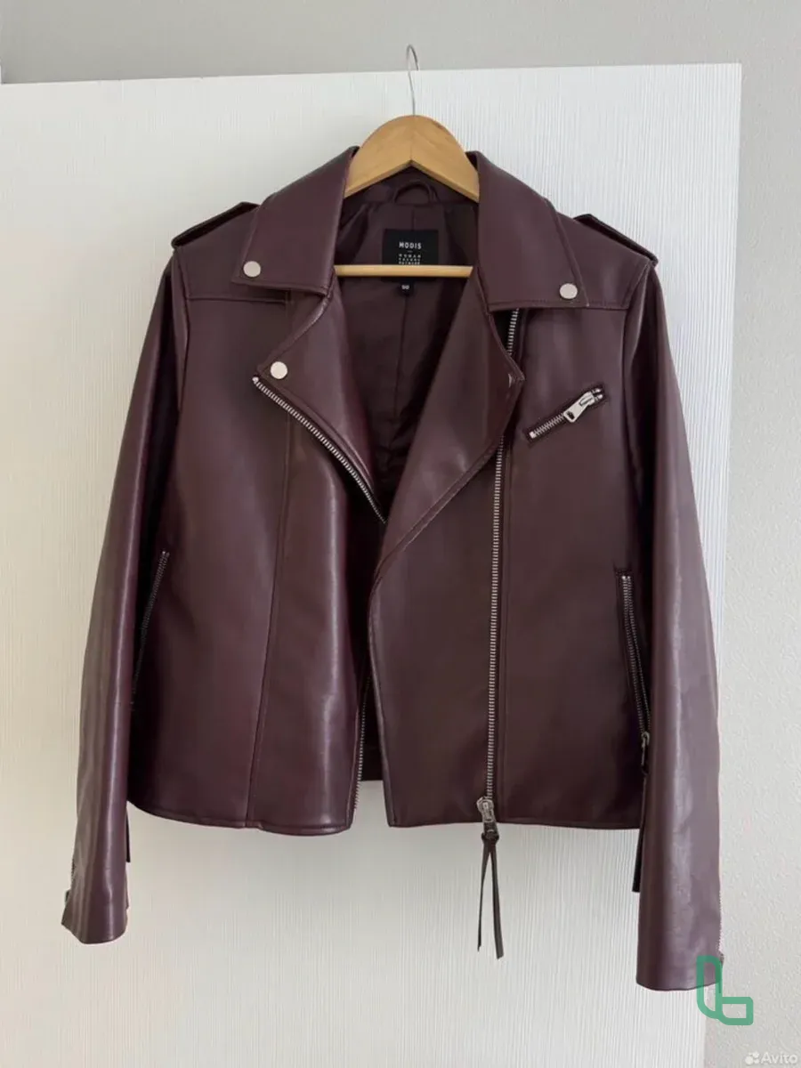 Куртка кожаная женская 48-50