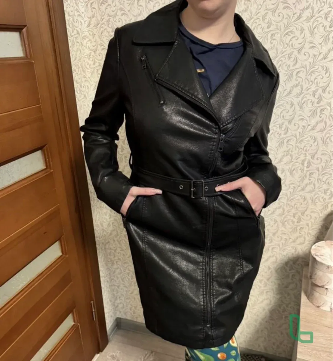 Кожанный Плащ