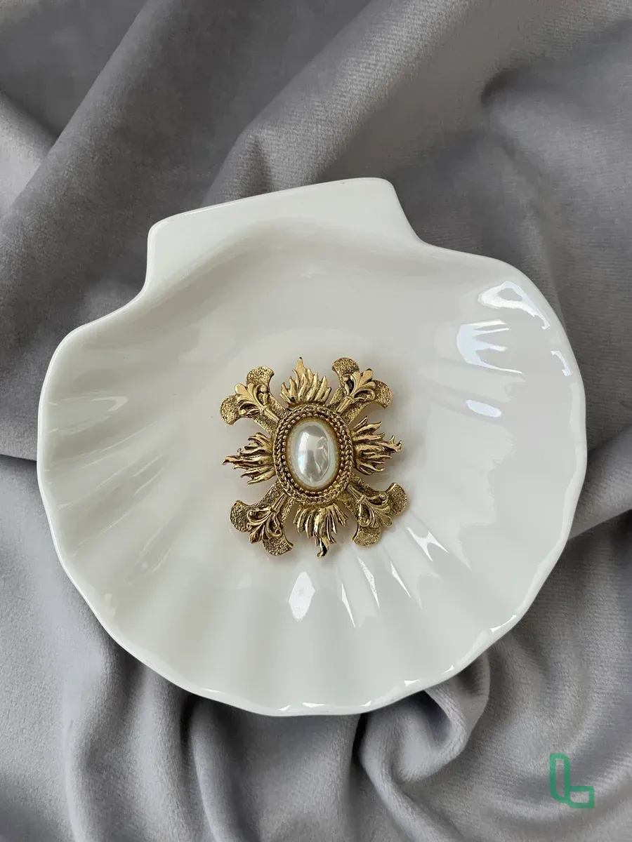 Винтажная Брошь Мальтийский Крест Carolee