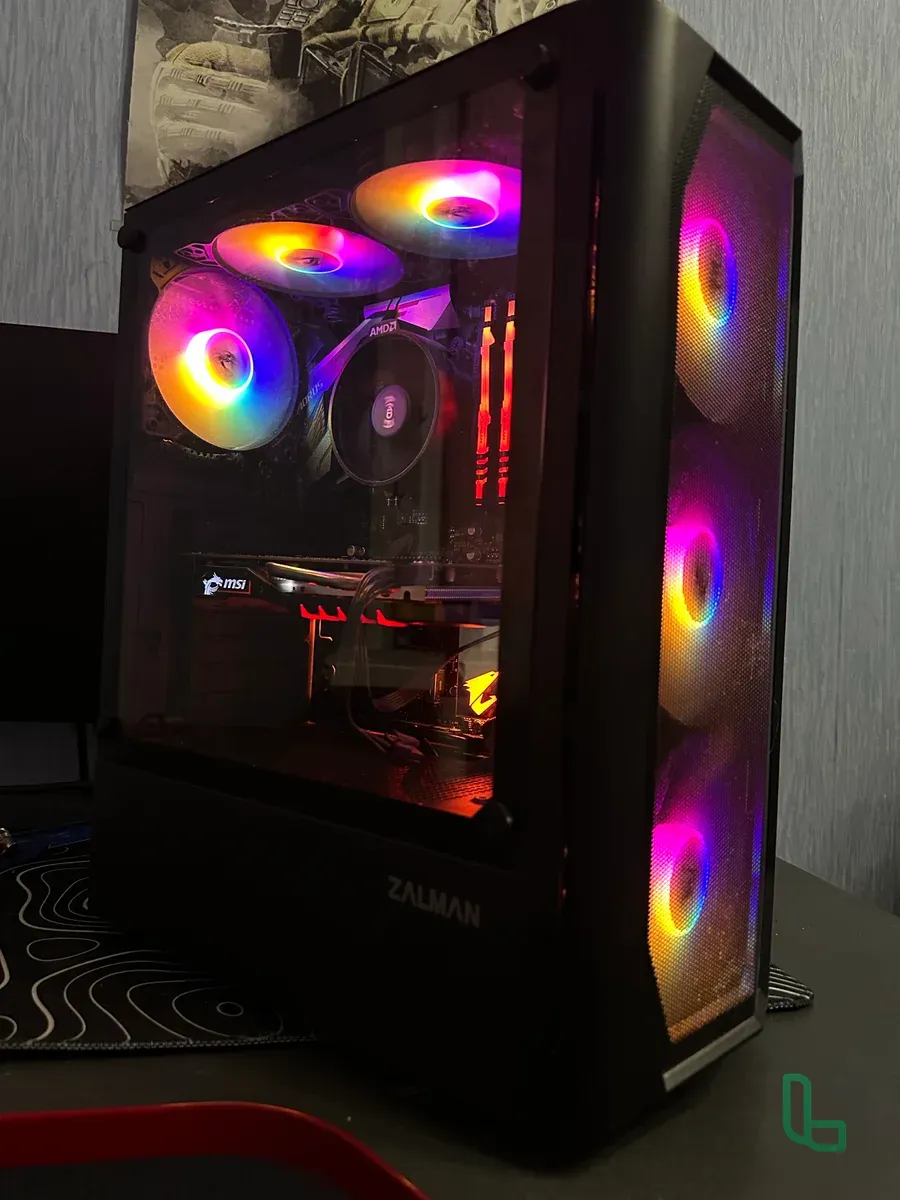 ПК Ryzen 5 2600 / 16GB RGB / B450 Aorus