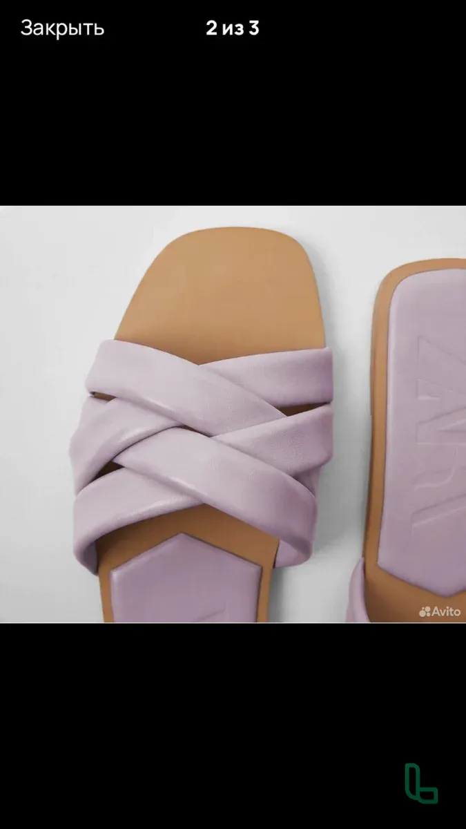 Zara Шлепки Новые