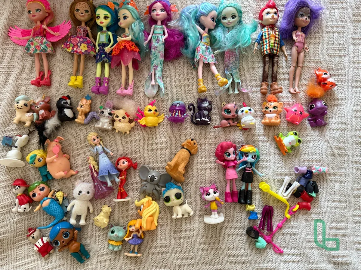 Куклы enchantimals с питомцами (все на фото)