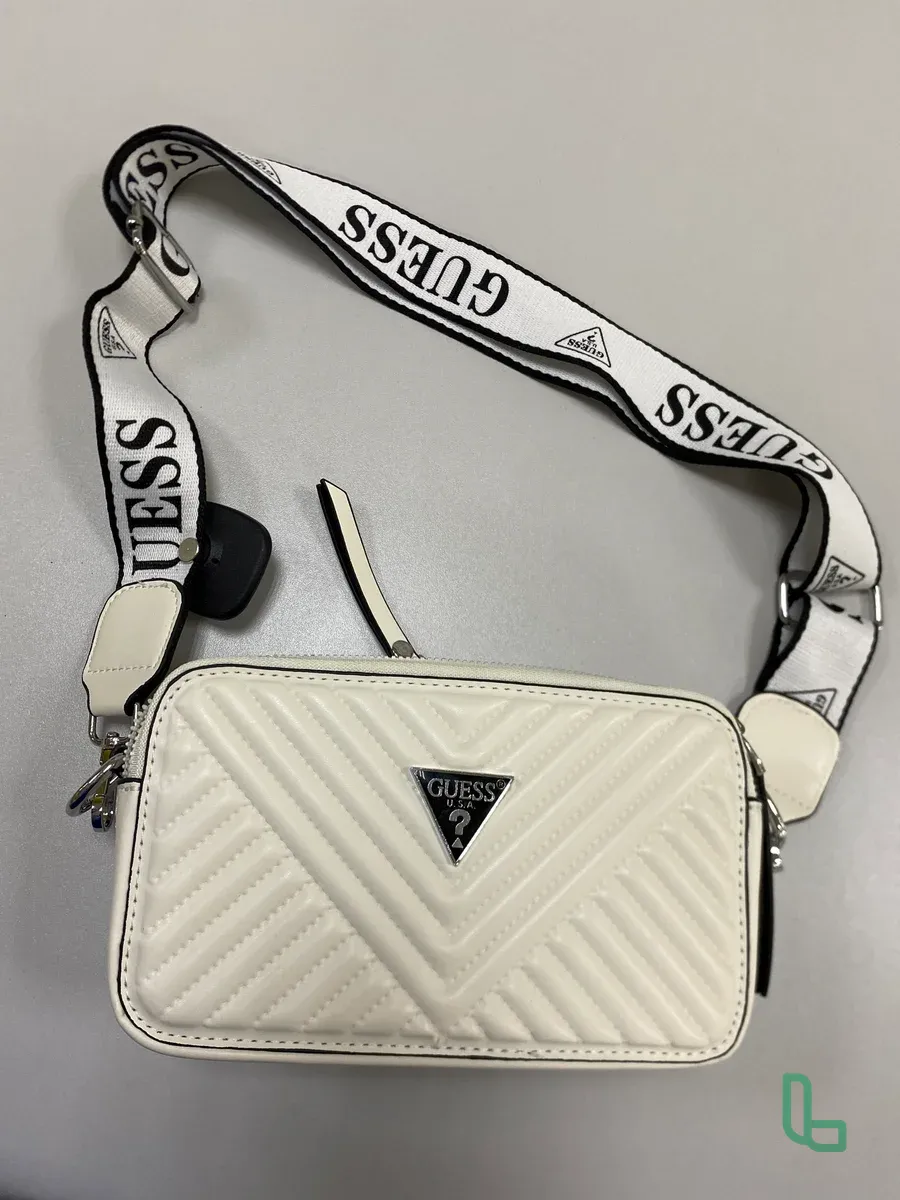 Сумка-кроссбоди Guess белая