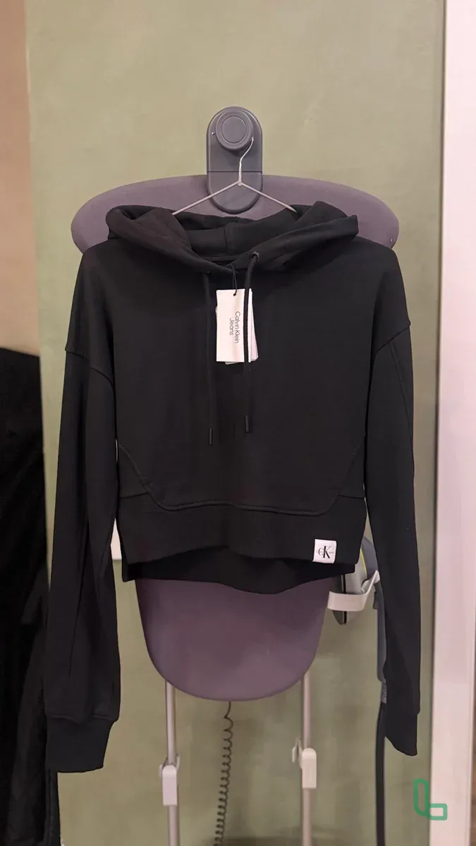 Укороченное худи Calvin Klein Jeans