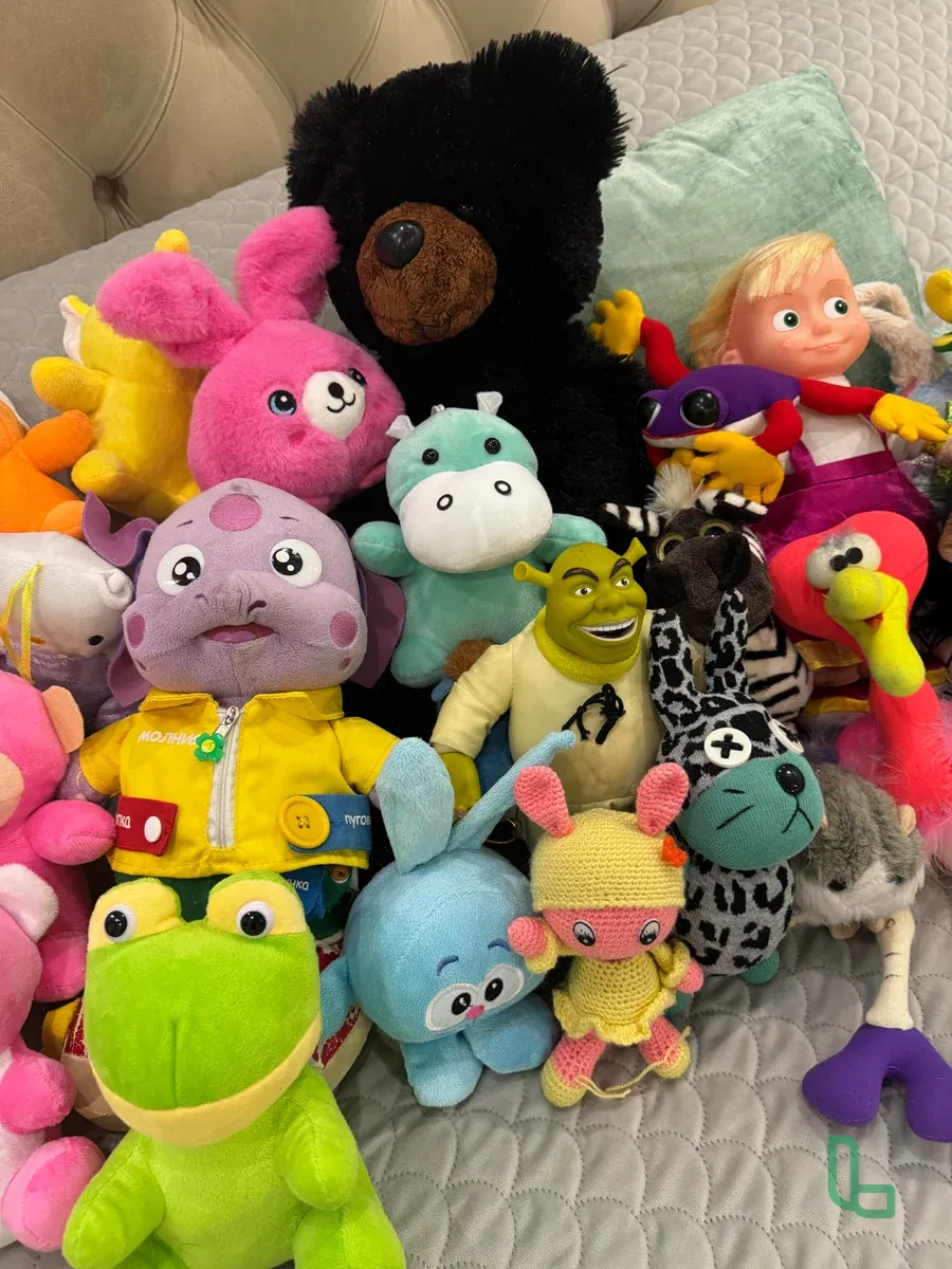 Мягкие игрушки пакетом