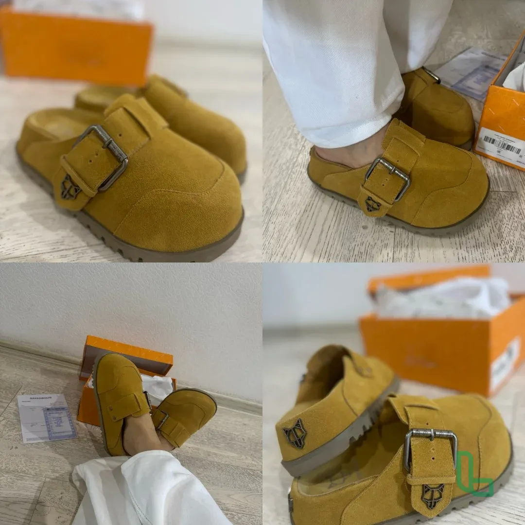 Мюли Замшевые