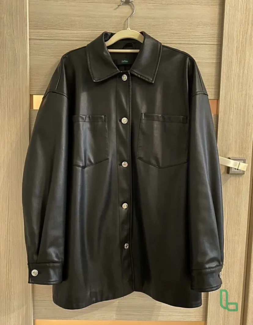 Кожаная рубашка befree