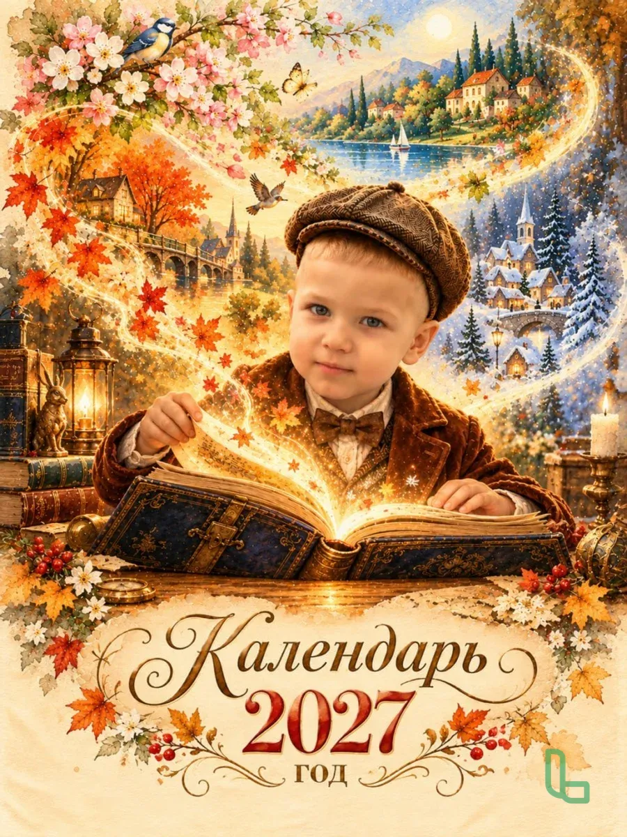 Индивидуальный календарь по фотографии
