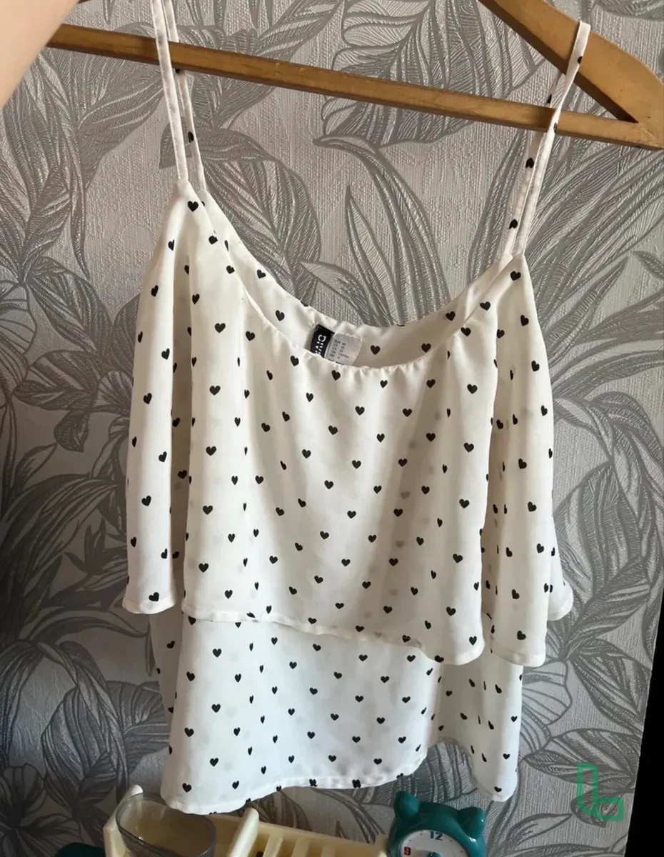 Топ белый H&M