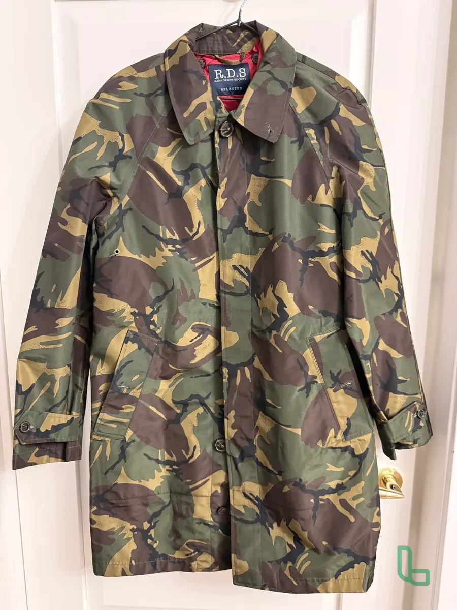 Плащ-дождевик Мужской Утепленный 46