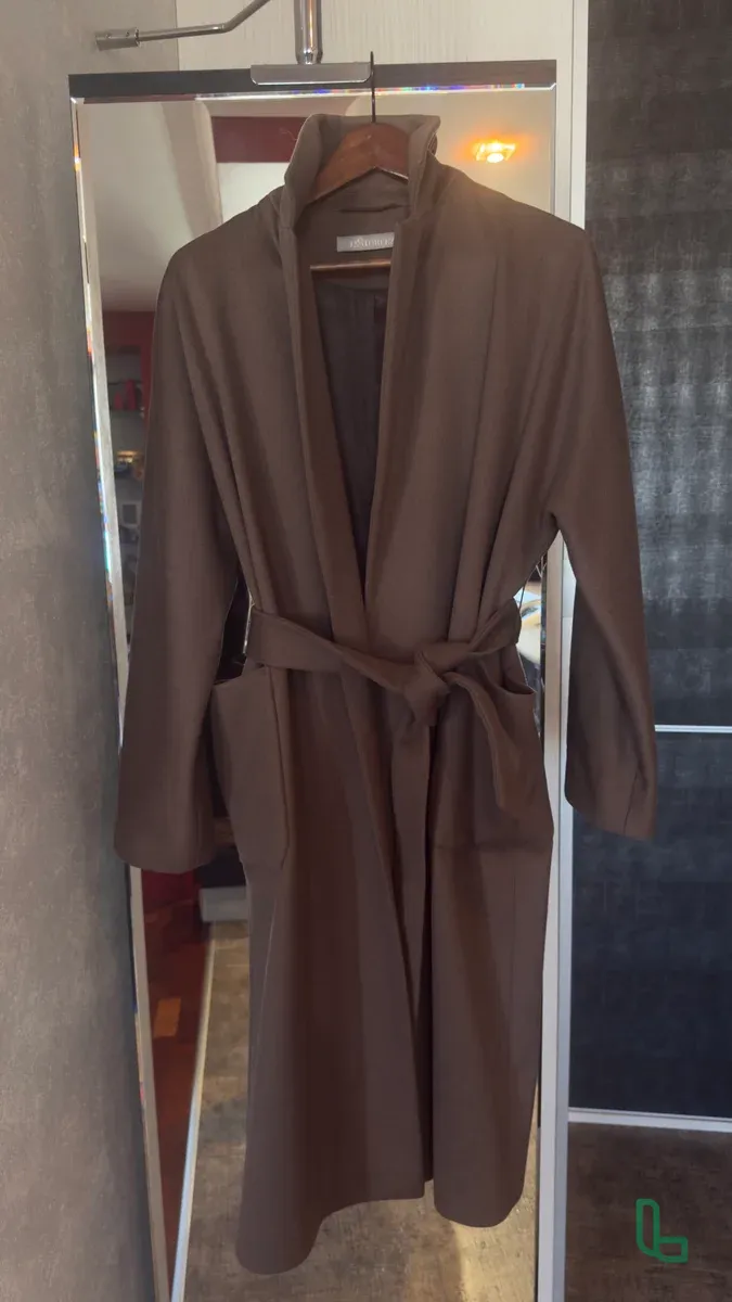 Женское Шерстянное Пальто