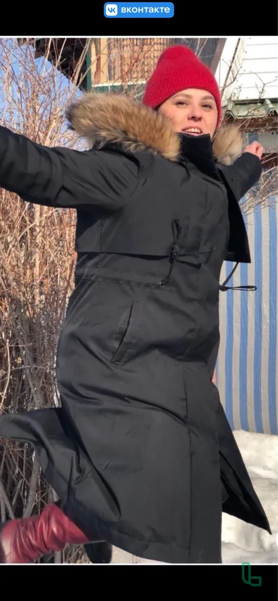 Парка На Пуху Снежная Королева Размер 50