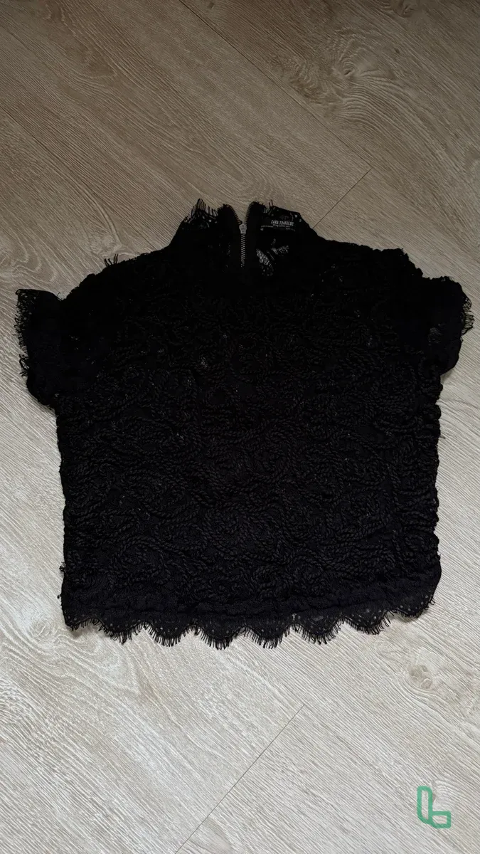 Zara Топ Кружевной