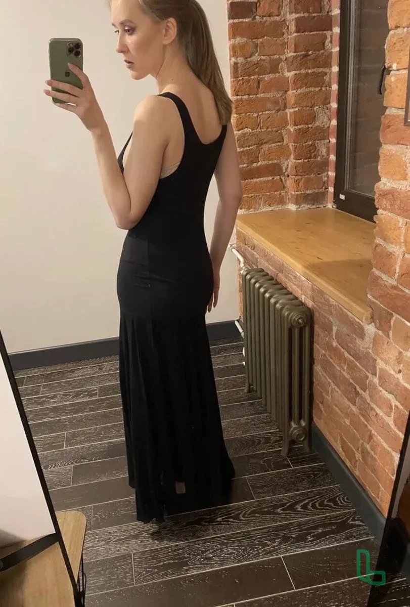 Черное Платье Майка С Прозрачной Юбкой