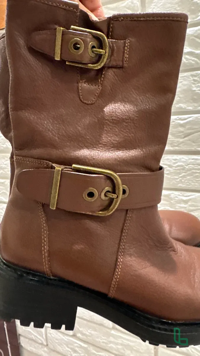 Сапоги Кожаные