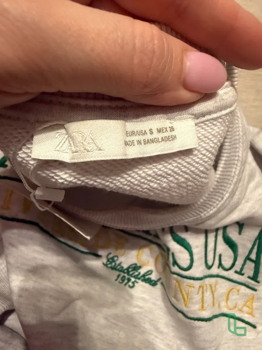 Zara свитшот новый женский, S