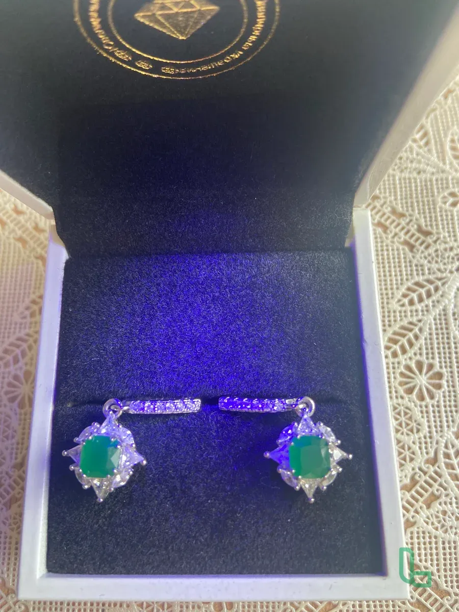 Серебряные серьги