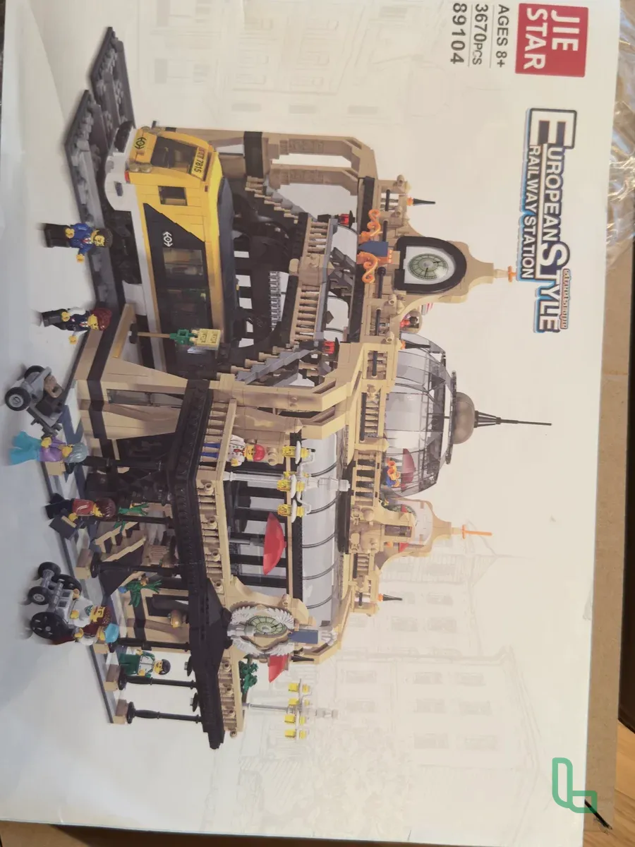 Конструктор железнодорожный вокзал