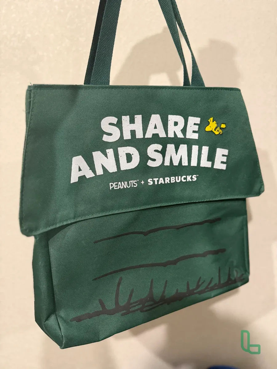 Сумка Snoopy (Peanuts x Starbucks)