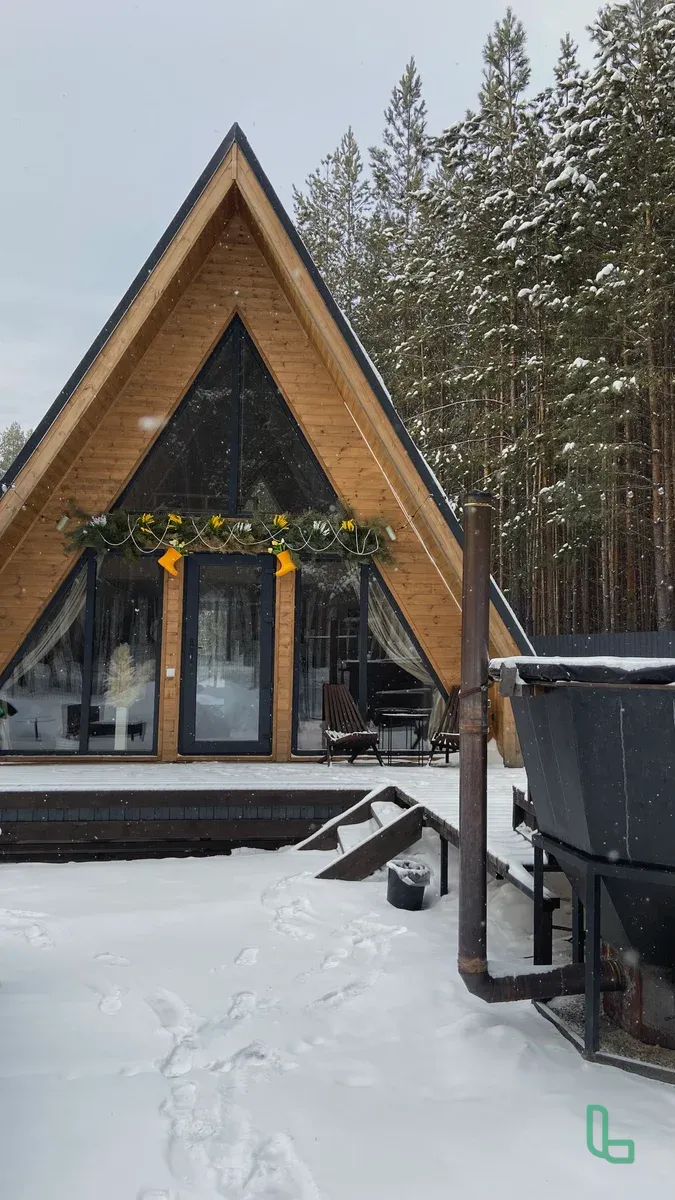 Дом С Чаном в лесу