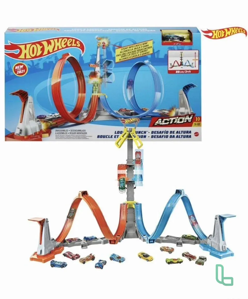 Hot Wheels Набор игровой Экшн Автотрек GRW39