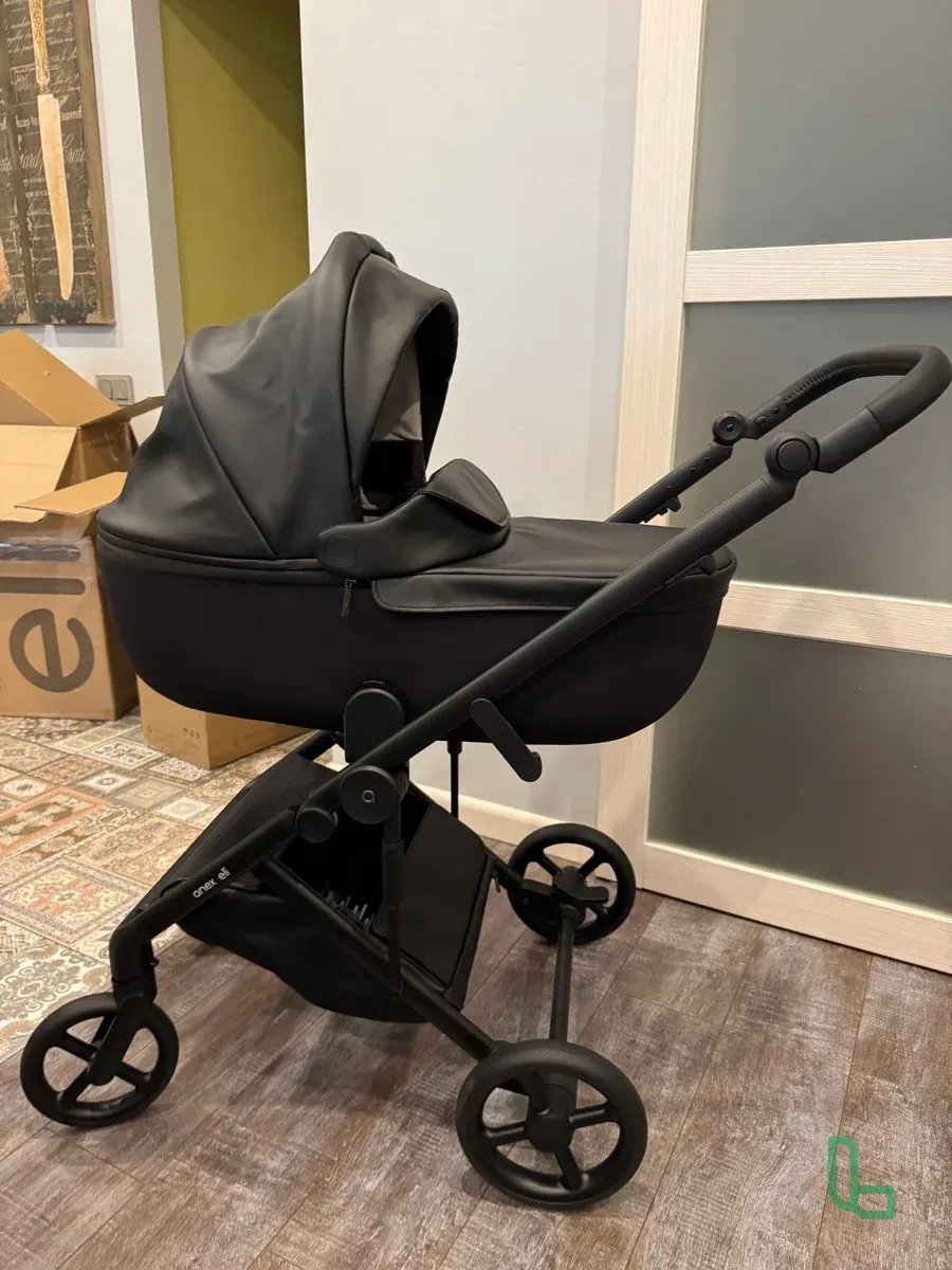 Коляска 2в1 Anex Eli Black