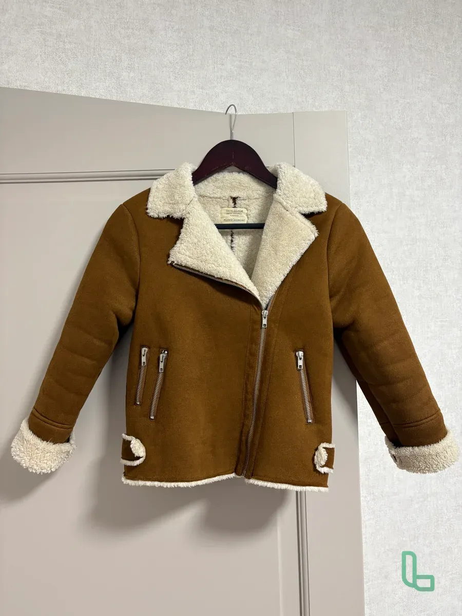 Дубленка демисезонная Zara